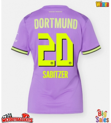 Borussia Dortmund Marcel Sabitzer #20 Replica Third Stadium Shirt for Women 2026-27 Short Sleeve